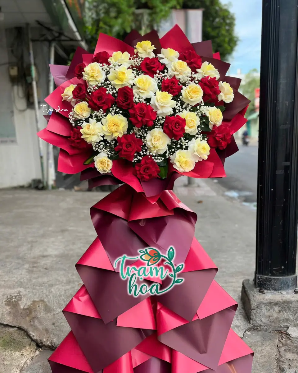 Kệ Hoa Chúc Mừng Thăng Chức