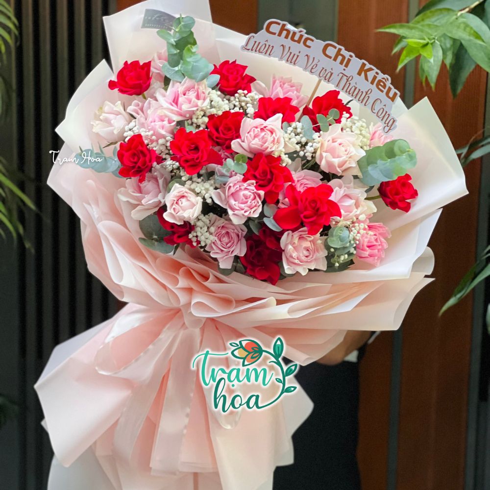 Dich vu dien hoa Duc Linh ho tro giao hoa tan noi dung hen gui hinh truoc khi giao hang Dịch vụ điện hoa Đức Linh hỗ trợ giao hoa tận nơi, đúng hẹn, gửi hình trước khi giao hàng