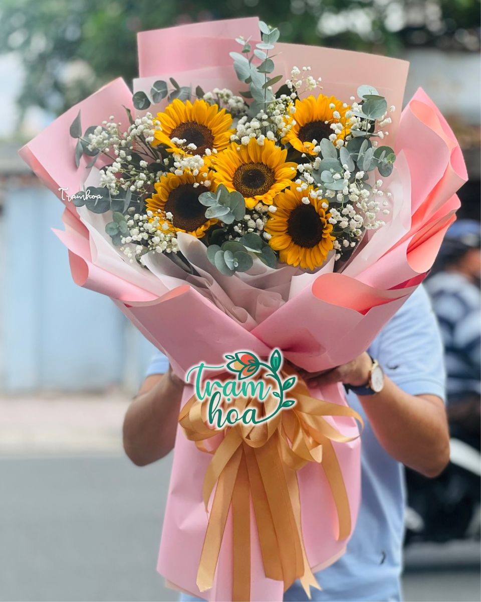 Bo hoa sinh nhat dep tai shop hoa tuoi Mo Duc Bó hoa sinh nhật đẹp tại shop hoa tươi Mộ Đức
