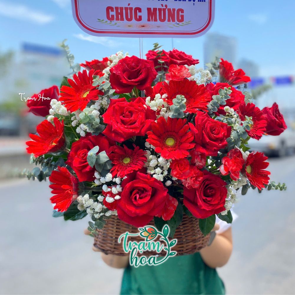 Lang hoa sinh nhat dep tai Tram Hoa Cho Gao Lẵng hoa sinh nhật đẹp tại Trạm Hoa Chợ Gạo