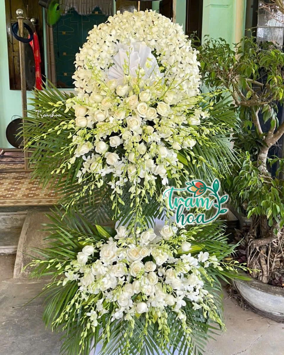 Shop hoa tuoi Cho Gao cung cap hoa vieng tang hoa chia buon giao tan noi toan khu vuc Shop hoa tươi Chợ Gạo cung cấp hoa viếng tang - hoa chia buồn giao tận nơi toàn khu vực