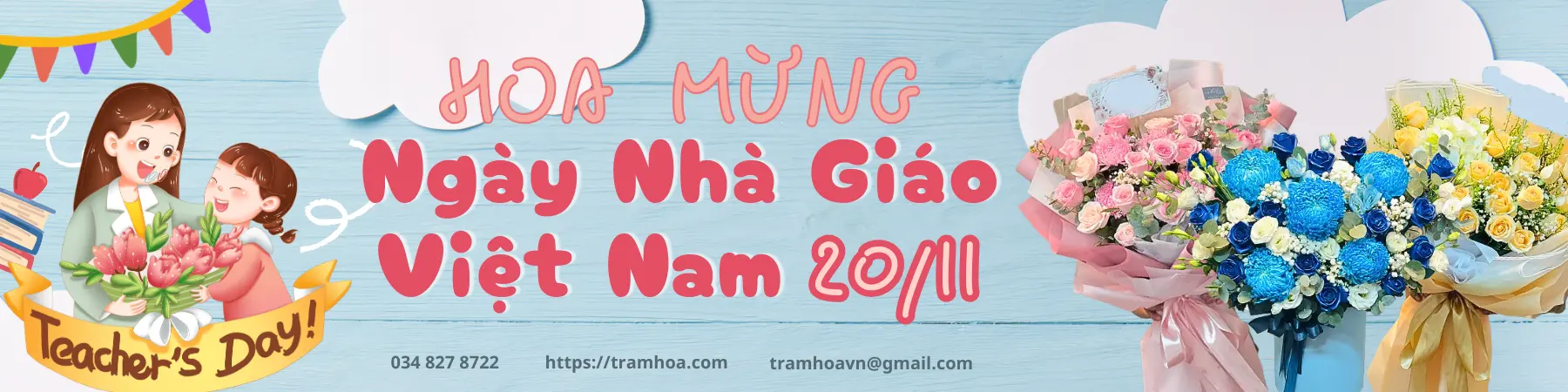 Hoa Tặng 20/11