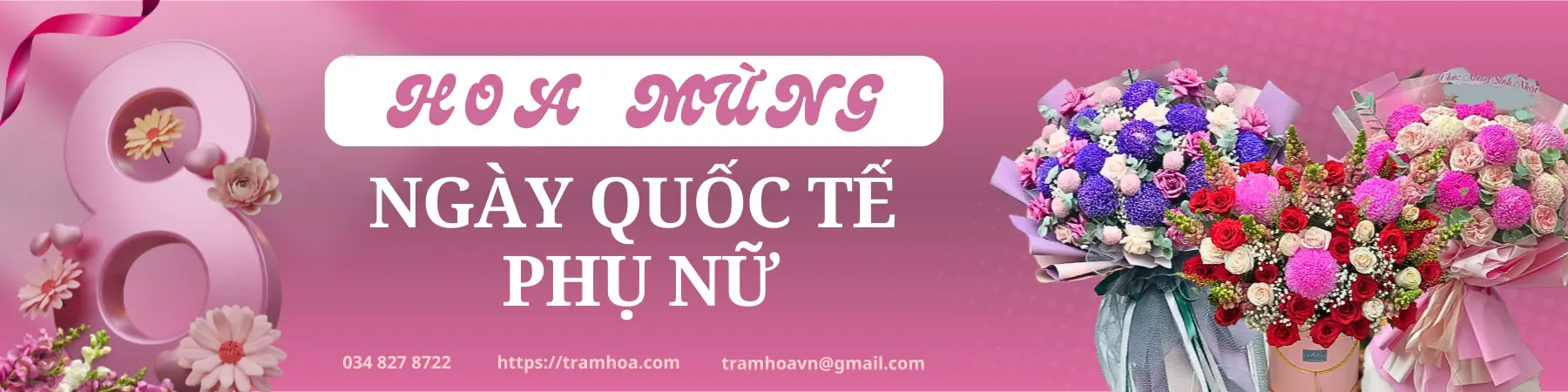Hoa Tặng 8/3