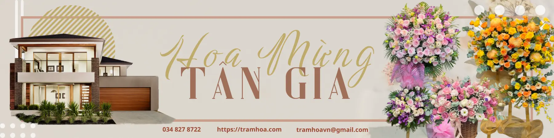 Hoa Mừng Tân Gia