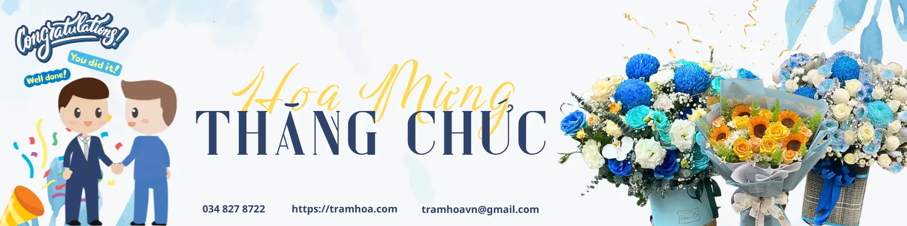 Hoa Mừng Thăng Chức