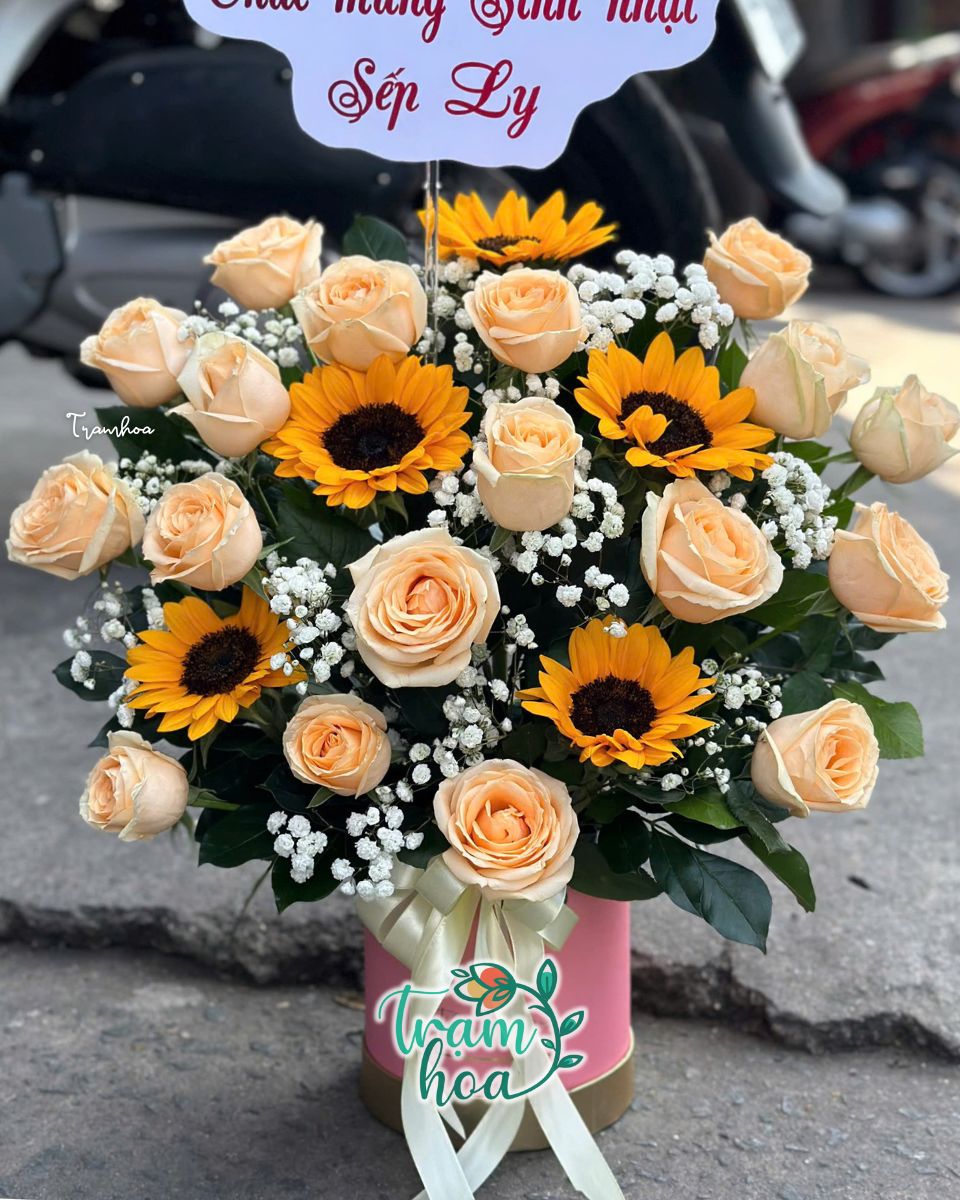 Trạm Hoa Di Linh cung cấp hoa sinh nhật đẹp