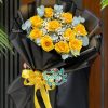 Bó Hoa Hồng Vàng - Ảnh 2