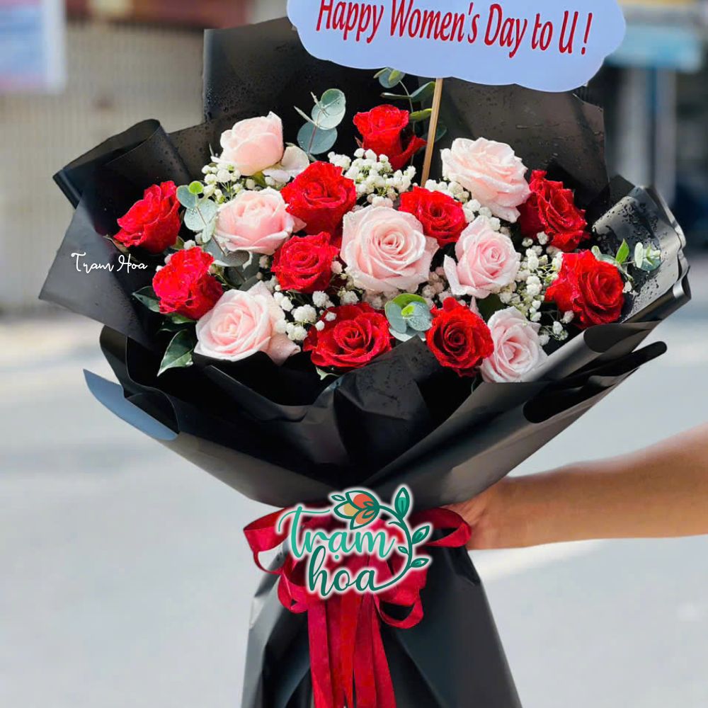 Bó hoa sinh nhật đẹp tại Trạm Hoa Lấp Vò