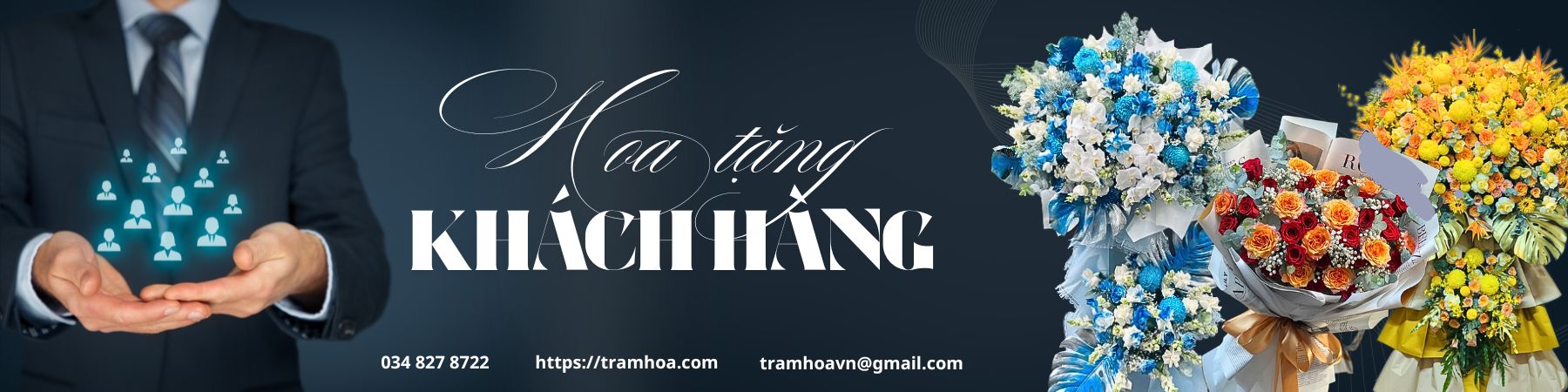 Hoa Tặng Khách Hàng