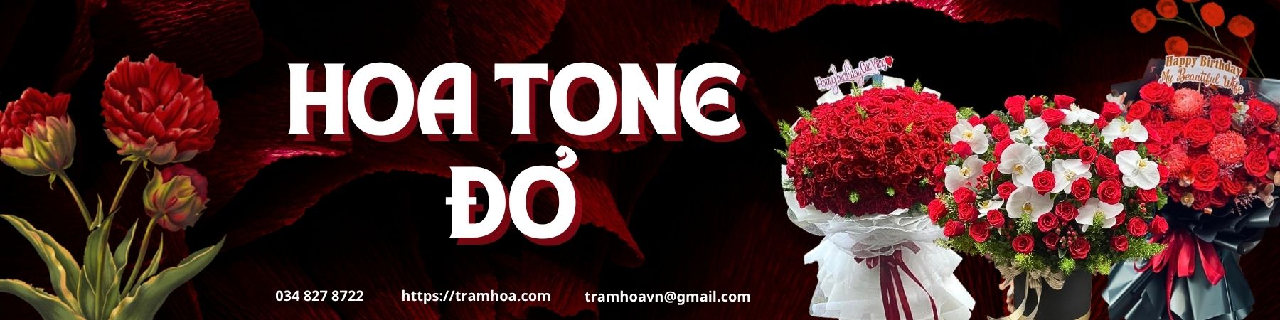 Hoa Tone Đỏ