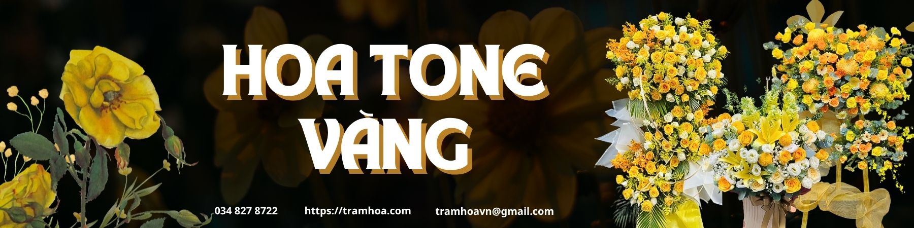 Hoa Tone Vàng