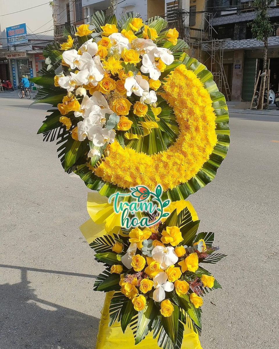 Hoa chia buon hoa tang le trang trong tai Shop hoa tuoi Bac Ninh Hoa chia buồn, hoa tang lễ trang trọng tại Shop hoa tươi Bắc Ninh