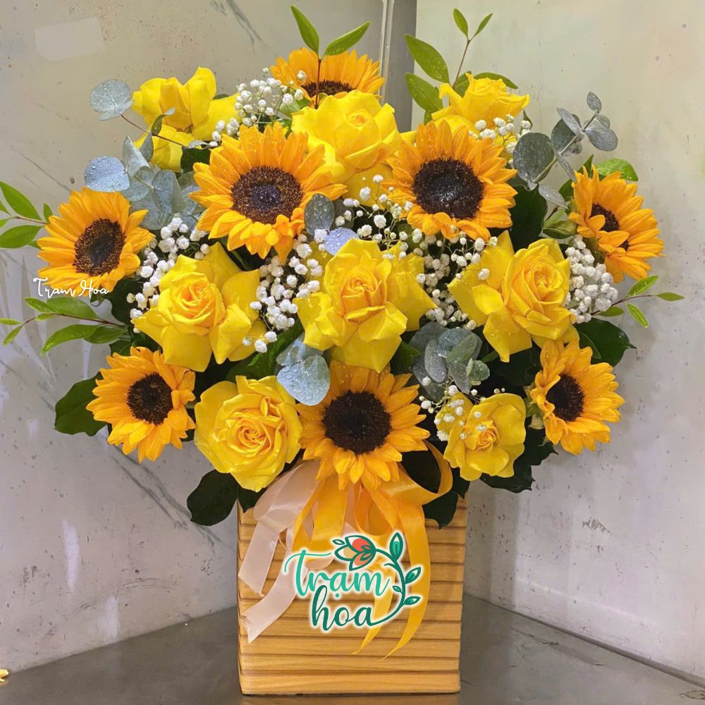 Mau hoa sinh nhat dep duoc Florist tai Shop hoa tuoi Pleiku thiet ke Mẫu hoa sinh nhật đẹp được Florist tại Shop hoa tươi Pleiku thiết kế