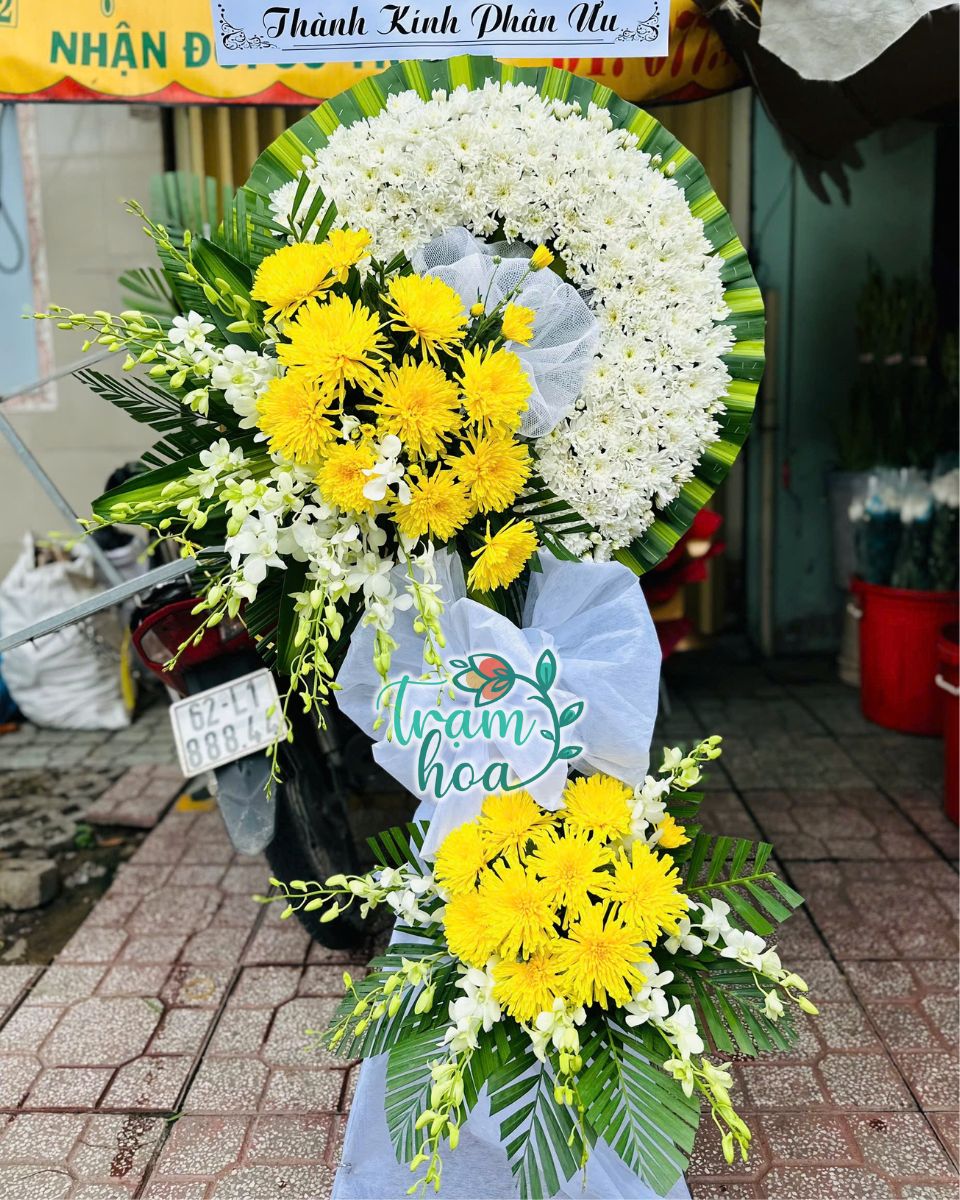 Shop hoa tuoi Can Duoc cung cap hoa chia buon trang trong giao tan noi Shop hoa tươi Cần Đước cung cấp hoa chia buồn trang trọng, giao tận nơi