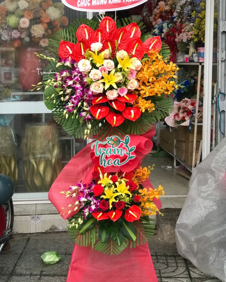 Trạm Hoa Hòa Vang cung cấp nhiều mẫu hoa chúc mừng khai trương ý nghĩa dành tặng đối tác