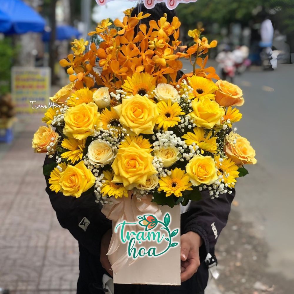 Đặt hoa online tại Shop hoa tươi Rạch Giá dễ dàng, hỗ trợ giao tận nơi đúng giờ