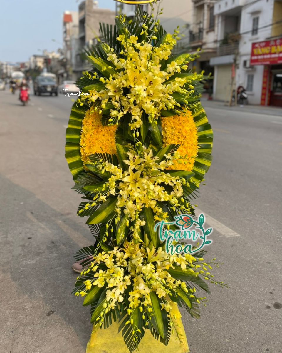 Dich vu hoa tang le hoa chia buon tai Tram Hoa Long Bien Dịch vụ hoa tang lễ, hoa chia buồn tại Trạm Hoa Long Biên