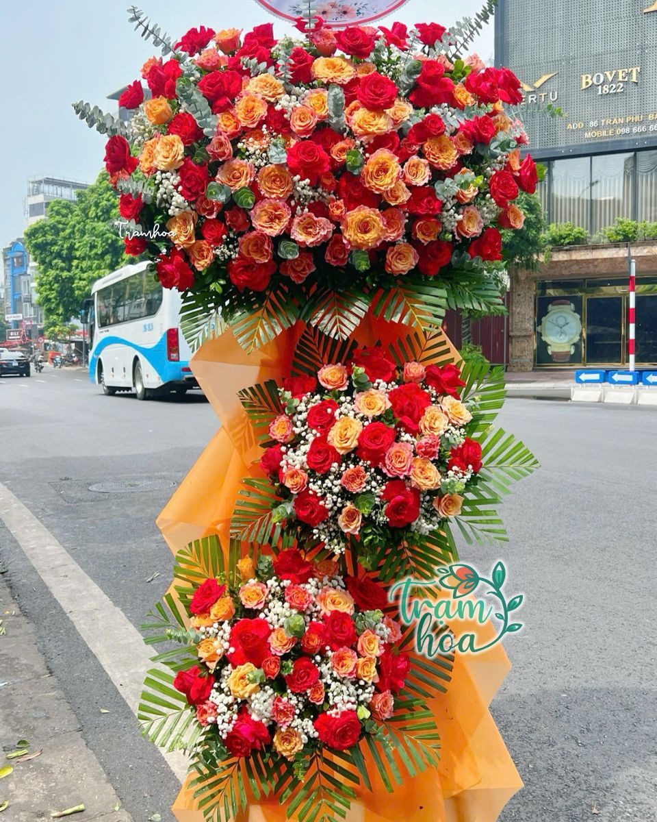 Ke Hoa Chuc Mung Khai Truong Khoi Cong Hoanh Trang Tai Tram Hoa Cau Giay Kệ Hoa Chúc Mừng Khai Trương, Khởi Công Hoành Tráng Tại Trạm Hoa Cầu Giấy