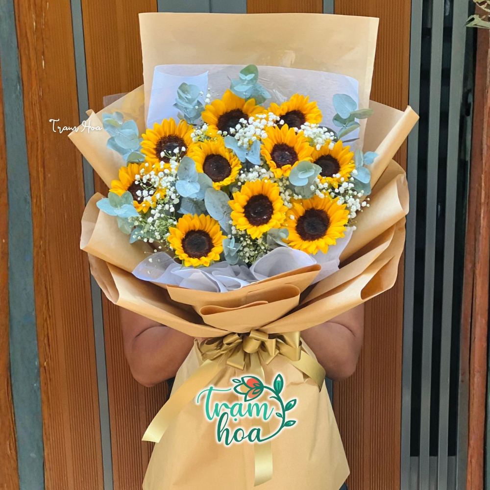 Bo hoa huong duong tuong trung cho su lac quan niem tin va su thuy chung Bó hoa hướng dương tượng trưng cho sự lạc quan, niềm tin và sự thủy chung