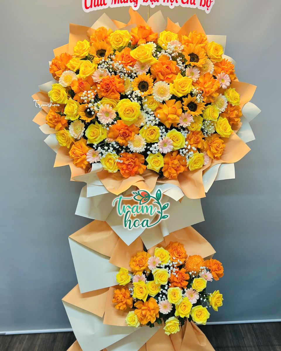 Mau hoa khai truong tiem banh bakery dessert shop dep tai Tram Hoa Mẫu hoa khai trương tiệm bánh bakery dessert shop đẹp tại Trạm Hoa
